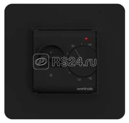 Терморегулятор для теплого пола mex bk Welrok 4660251140670