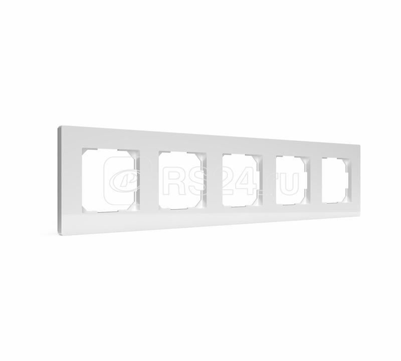 Рамка 5-м Pixel бел. TOKOV ELECTRIC TKE-PX-RM5-C01