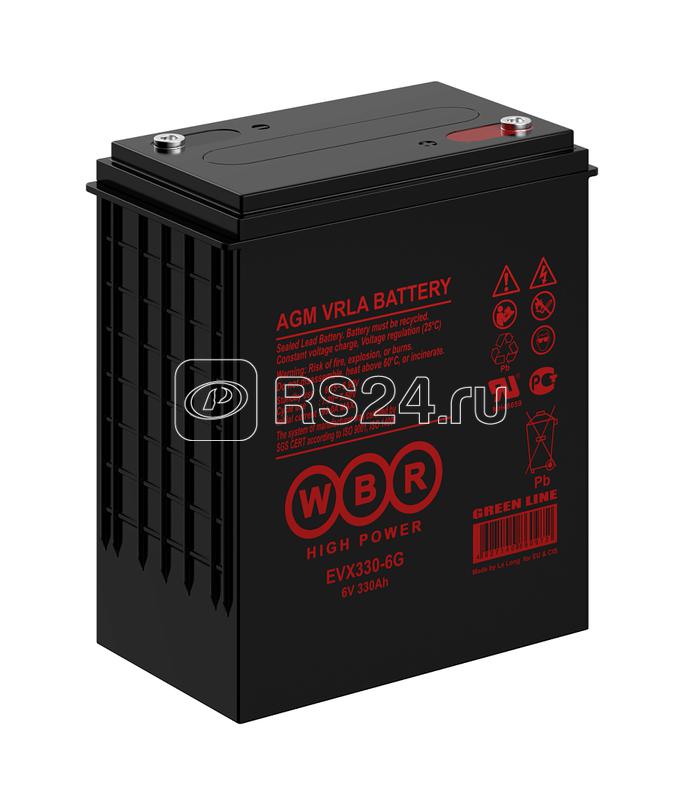 Аккумулятор тяговый 6В 330А.ч WBR EVX330-6G WBR