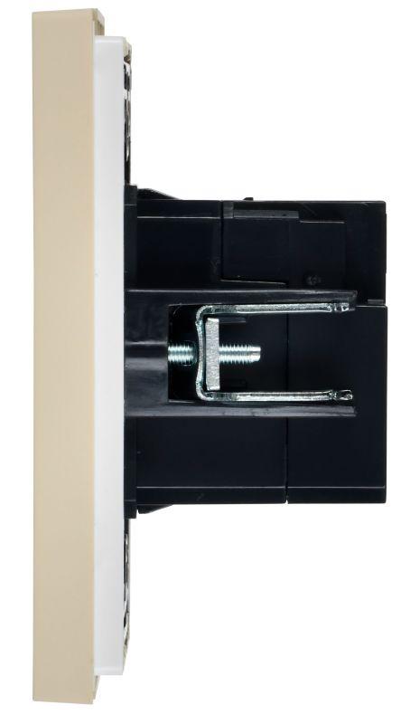 Розетка USB A+A 3.1А FORTE&PIANO FP449 ваниль IEK FP-U21-D31-K10