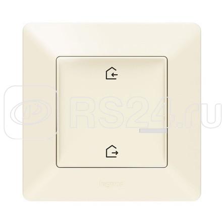 Выключатель главный беспроводной Valena Life "Я дома/Я вне дома" сл. кость Netatmo 752286