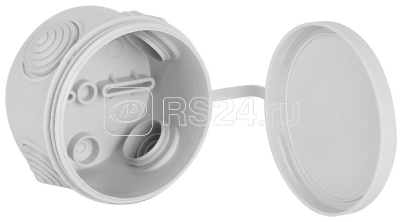 Коробка распаячная для ОП 70х50мм сер. Ruvinil 67020М