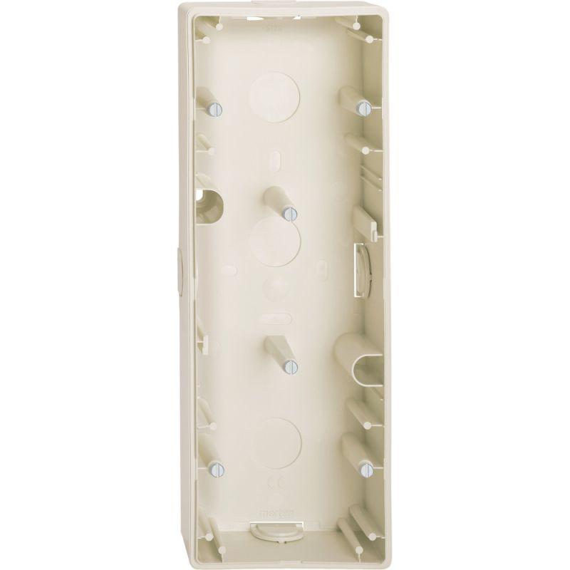 Коробка 3 поста ОП Merten беж. SchE MTN512344