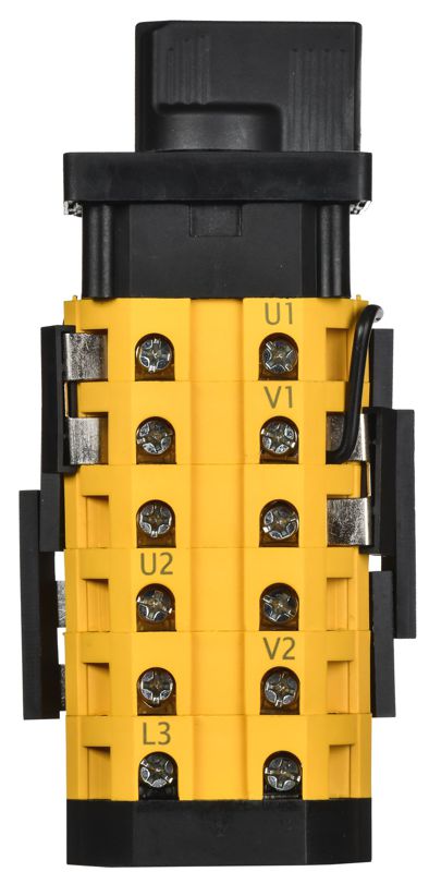 Переключатель кулачковый 10А (сх. 23) стандартная рукоятка IEK MI-CS10-010-023