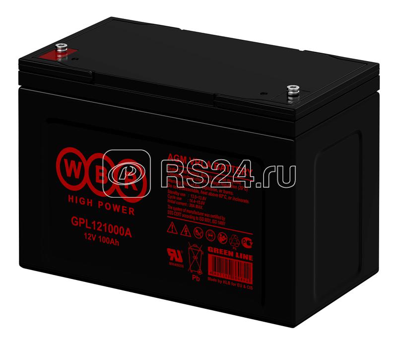 Аккумулятор 12В 100А.ч WBR GPL121000A WBR
