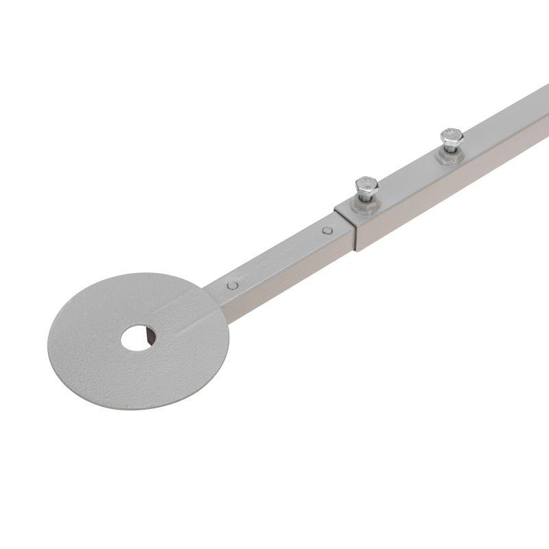 Кронштейн для камер видеонаблюдения телескопический 70-130см боковой Rexant 34-0879