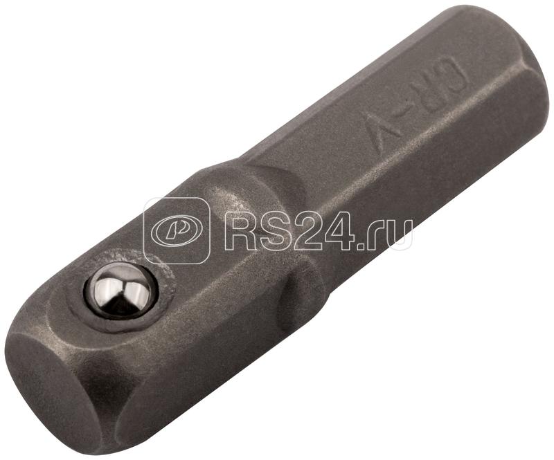 Адаптеры с битами на головку для отвертки CrV 1/4дюйм-1/4дюйм 25мм (уп.10шт) FIT 57951