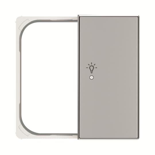 Клавиша двойная правая SRL-2-R-85PL free@home SKY освещение серебр. ABB 2CLA852648A1301