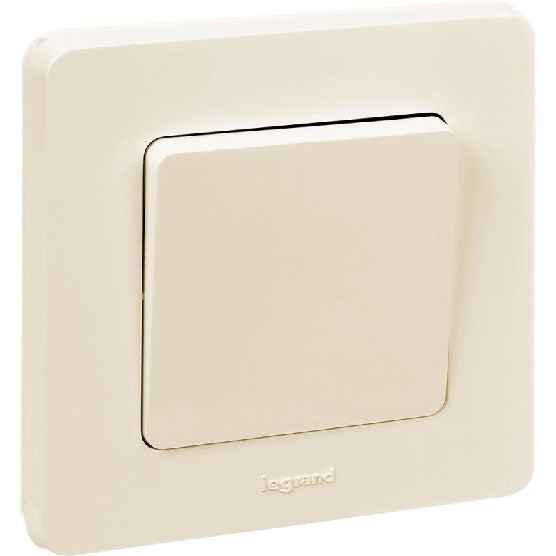 Выключатель 1-кл. Inspiria 10А IP20 250В 10AX механизм сл. кость IEK 673601