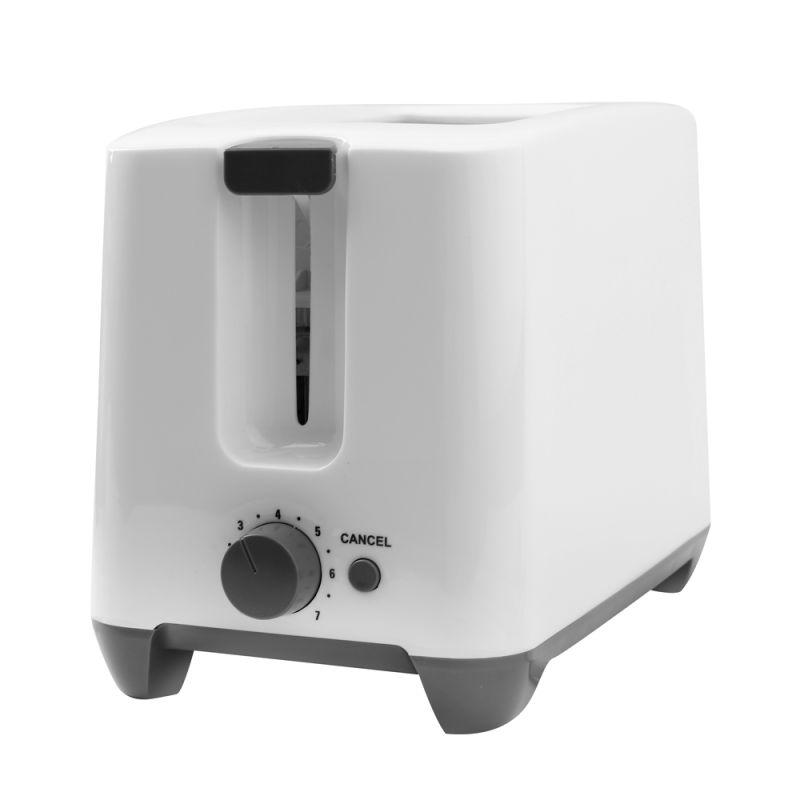 Тостер электрический ELX-ET02-C31 750Вт 220-240В двойн. корпус бел./сер. Ergolux 13971