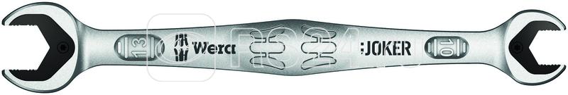 Ключ гаечный рожковый 6002 Joker (10х13х167мм) Wera WE-003760