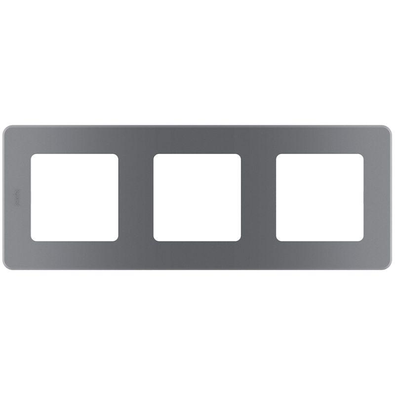 Рамка 3-м Inspiria дым. IEK 673957