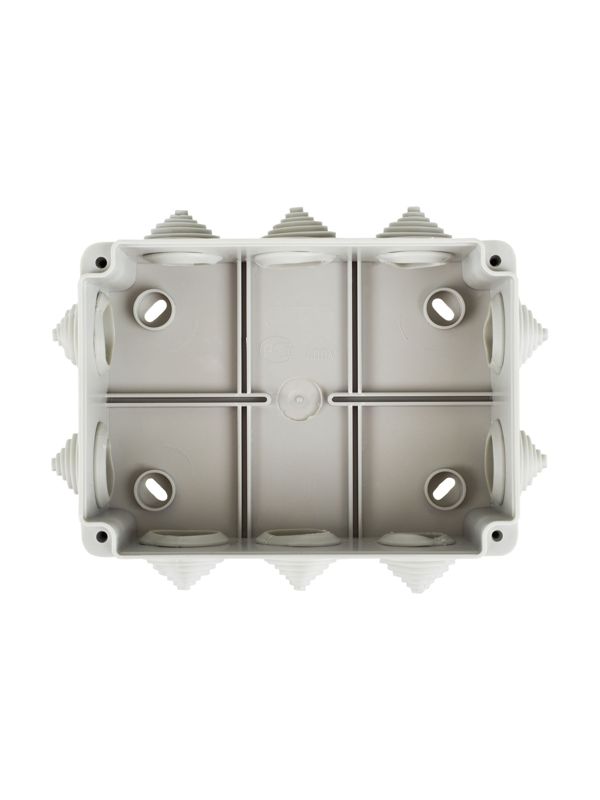 Коробка распаячная ОП 150х110х70 IP44 KM41241 (10 каб.ввод.) IEK UKO10-150-110-070-K41-44