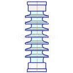 Изолятор опорный стержневой С4-195-II УХЛ 1 ЮАИЗ 510202081