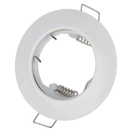 Светильник точечный ST3 WH 50Вт MR16 12В штампован. бел. ЭРА C0043801