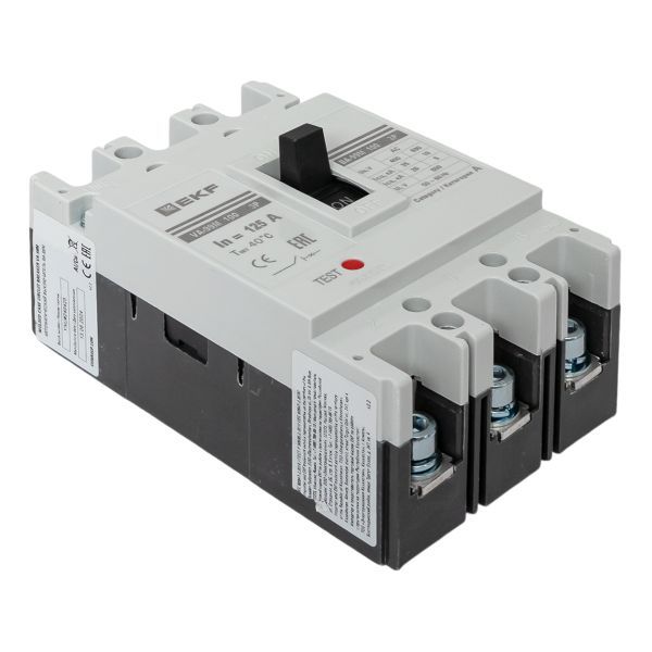 Выключатель автоматический 3п 100/125А 35кА ВА-99М PROxima EKF mccb99-100-125m