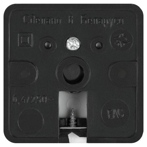 Кнопка дверного звонка D2 проводного черн. 1 мелодия D2 ЭРА Б0051802