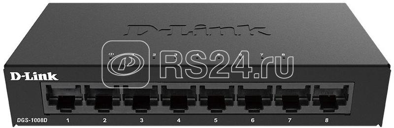 Коммутатор неуправляемый DGS-1008D/K2A 8G D-Link 1831261