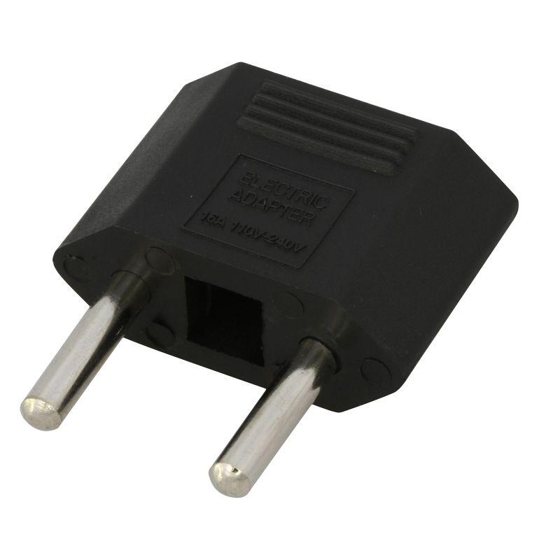 Переходник сетевой плоский "Тефаль" черн. (блист. F) Rexant 11-1042-01