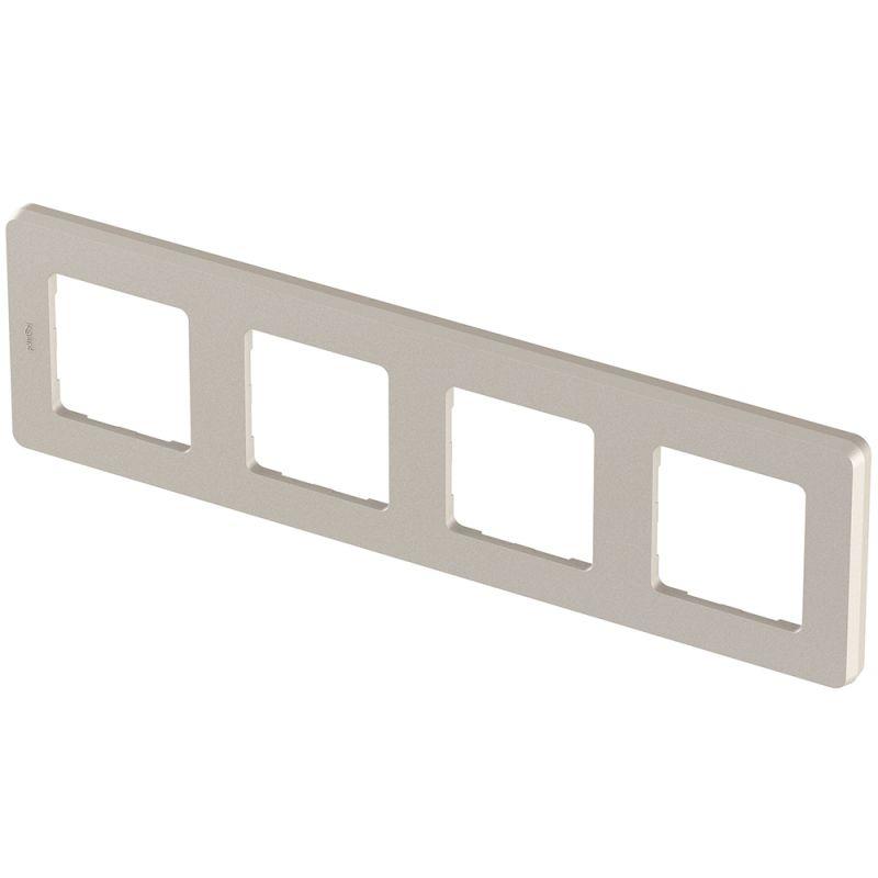 Рамка 4-м Inspiria шампань IEK 673968