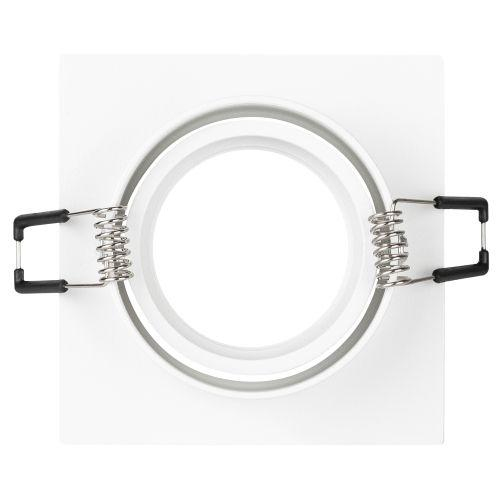 Светильник встраиваемый алюм. KL87 WH MR16/GU5.3 бел. Эра Б0054352