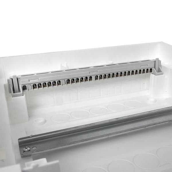 Основание силового щита Nova с DIN-рейками 24мод. IP41 PROxima EKF nv-pbase-24