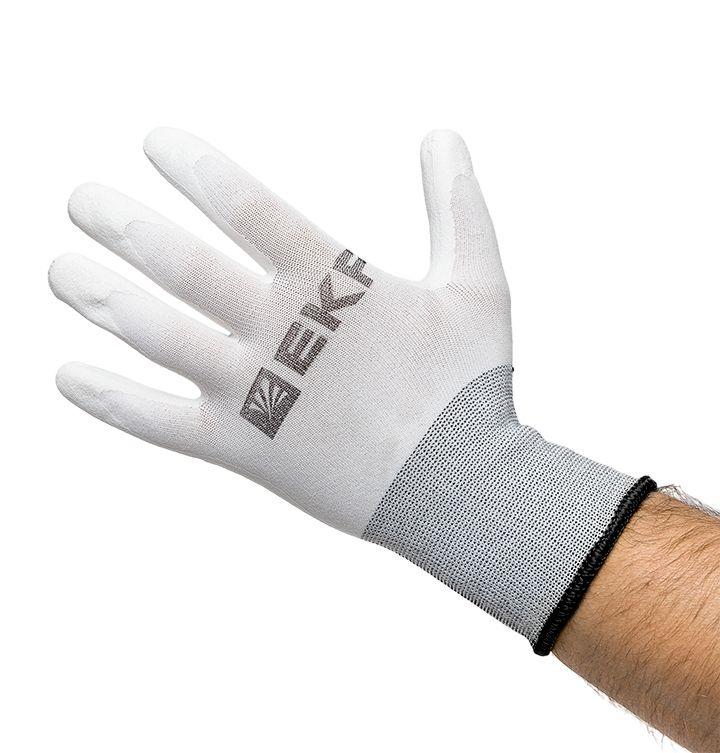 Перчатки рабочие PROFI Touch для чистовых работ (15 класс 9 размер) Expert EKF pe15pm-9-exp