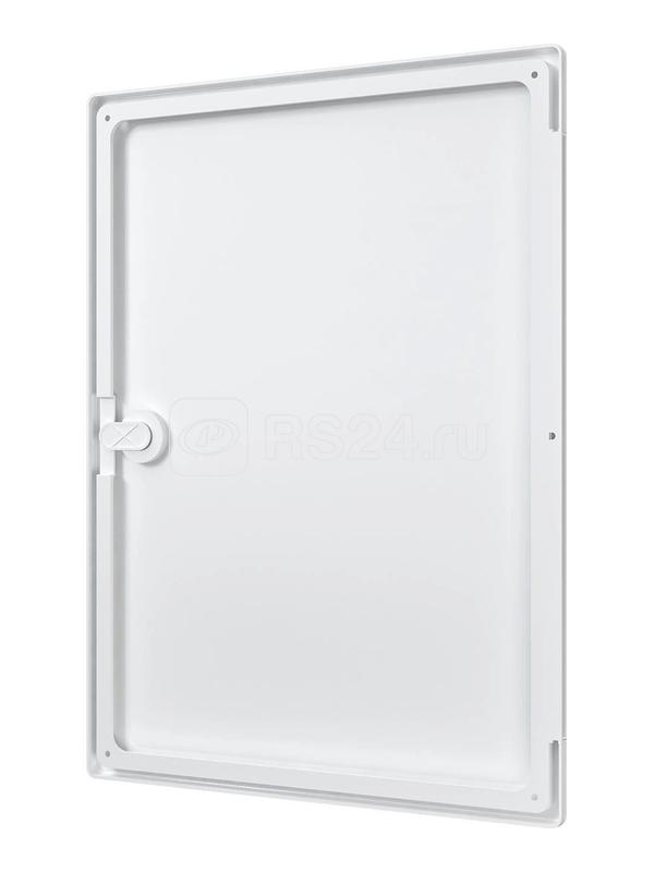 Люк-дверца ревизионная накладная 300х400мм с ручкой-задвижкой АБС бел. EVECS ЛТ3040П
