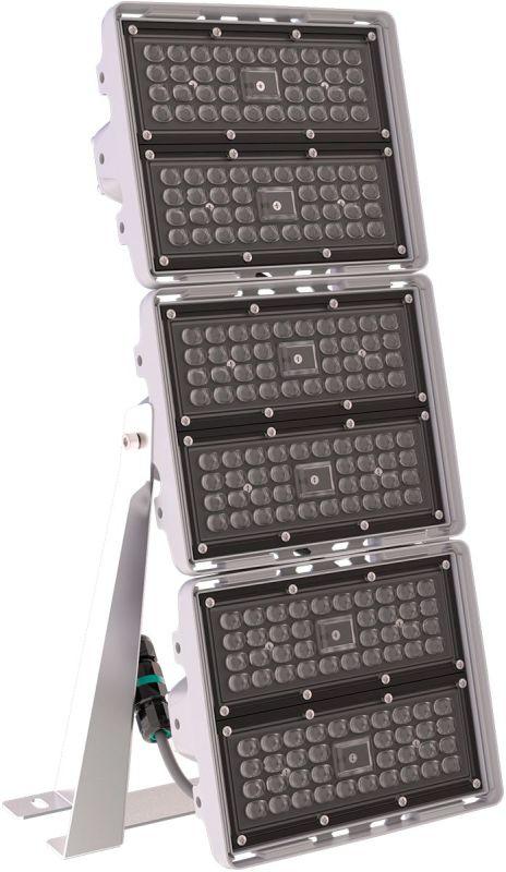 Прожектор светодиодный L-pixel 3/banner/150/Д/840/R5/01/MT-KM/I1-C3/220AC IP66 RAL7035 LEDEL PX150-11216-123-182