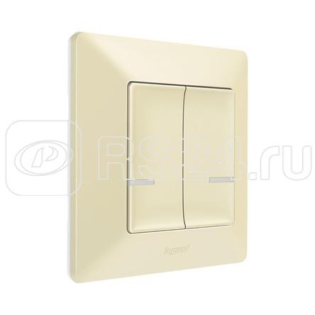 Выключатель умный беспроводной 2-кл. Valena Life сл. кость Netatmo 752287