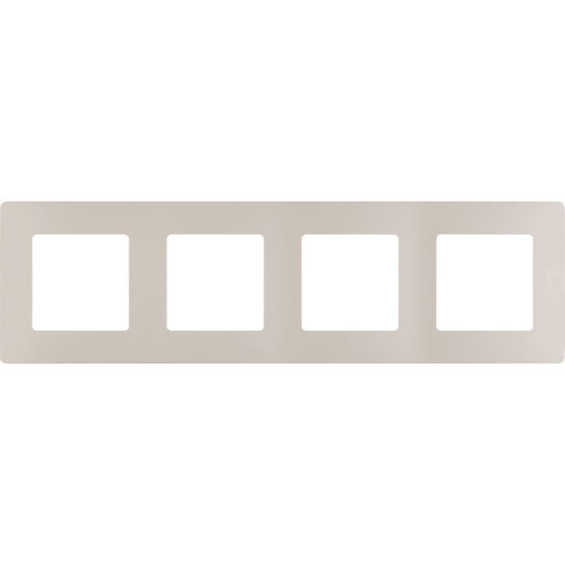 Рамка 4-м Etika сл. кость IEK 672514