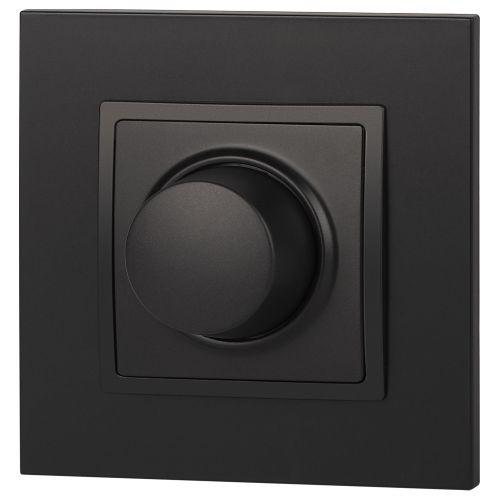 Светорегулятор поворотно-нажимной 400ВА 230В 14-4101-05 Elegance антрацит ЭРА Б0034344
