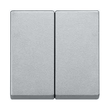 Клавиша 2-м Merten алюм. SchE MTN433560