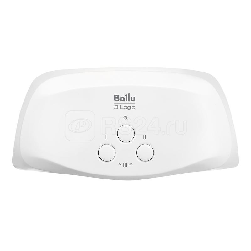 Водонагреватель проточный 3-Logic TS 6.5кВт (кран+душ) Ballu НС-1588894