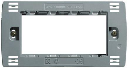 Суппорт 4мод. Luna для прямоуг. коробки Leg BTC C4704