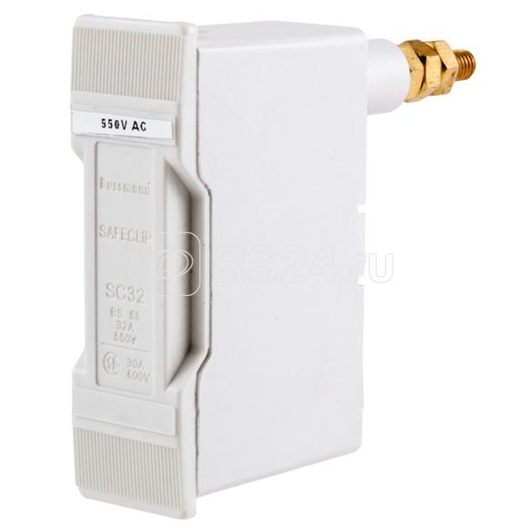 Подключение заднее SAFECLIP 32А бел. EATON SC32PWH