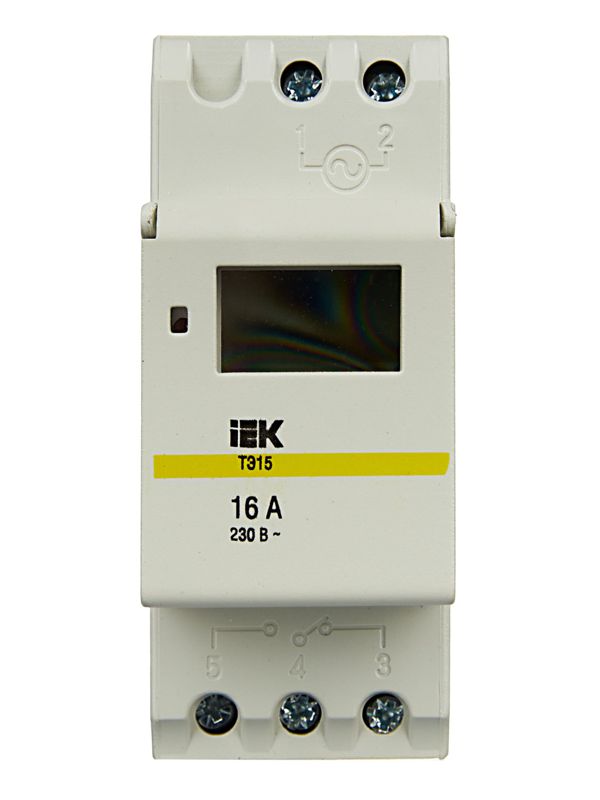 Таймер цифровой ТЭ15 16А 230В на DIN-рейку KARAT IEK MTA10-16