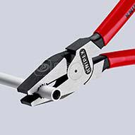 Плоскогубцы комбинированные особой мощности L-225мм черн. Knipex KN-0202225SB Плоскогубцы комбинированные особой мощности L-225мм черн. Knipex KN-0202225SB