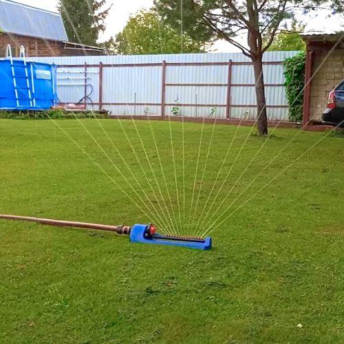 Дождеватель туба пластик. 200кв.м (1/24) Green Apple Б0003102