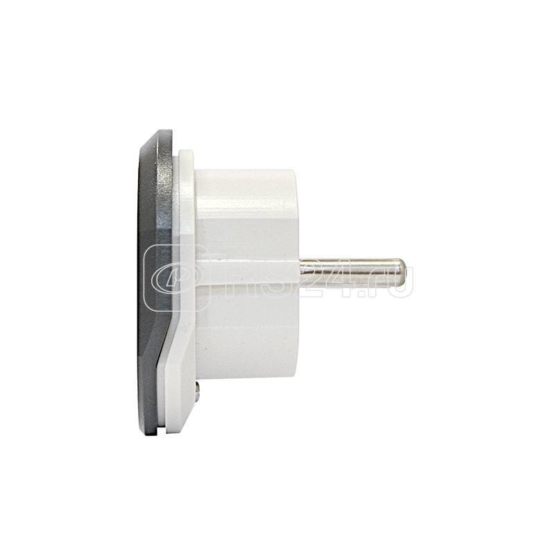 Переходник универсальный плоский с заземл. бел. 16А 250В UNIVersal 2229