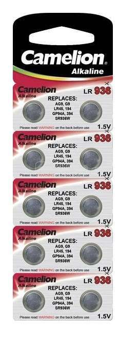 Элемент питания G G9(394A) BL-10 (блист.10шт) Camelion 1556