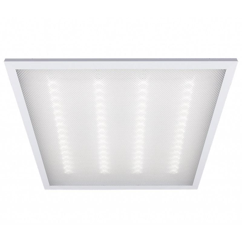 Светильник светодиодный PPL 588/G Prisma 36Вт 4000К IP40 588х588х19мм в потолок панель Грильято JazzWay 5052758