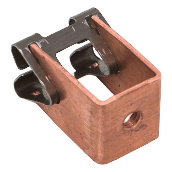 Держатель токоотвода металлический 35мм L20мм Ni/Сu PROxima EKF lp-d2115-20-cu