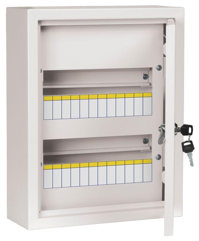 Корпус ЩРн-24 TITAN 3 395х310х120мм IP31 бел. метал. IEK MKM13-N-24-31-Z