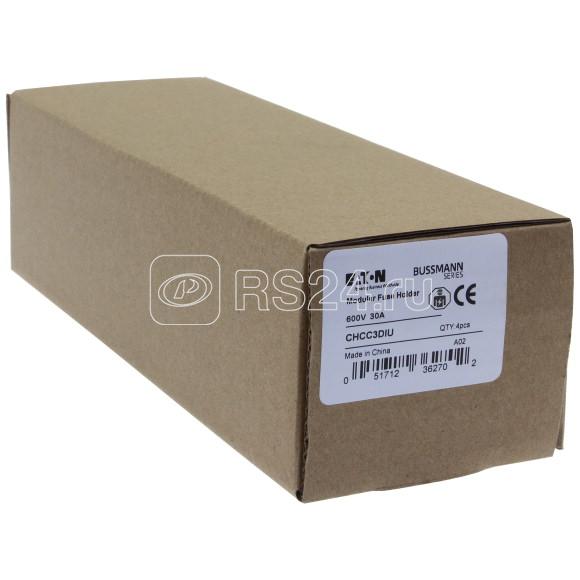 Держатель/разъединитель модульный 3P 10х38 30А 600В класс CC индикация EATON CHCC3DIU