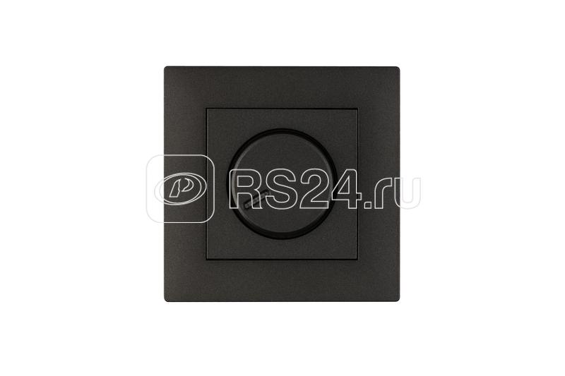 Розетка 1-м Karea RIZZ STAR без заземл. дым. металлик Makel 88050022