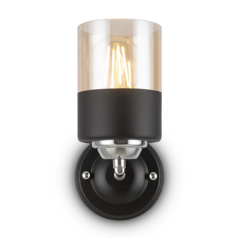 Светильник Gretta 60Вт E27х1 IP20 бра настен. Freya FR5088WL-01B