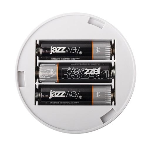 Светильник светодиодный TS6-L1W-SENS 6SMD 0.8Вт 3500-4000К 60лм IP43 постоян. свечение с датчиком движения и освещенности 3хAAA (не в компл.) JazzWay 5031692