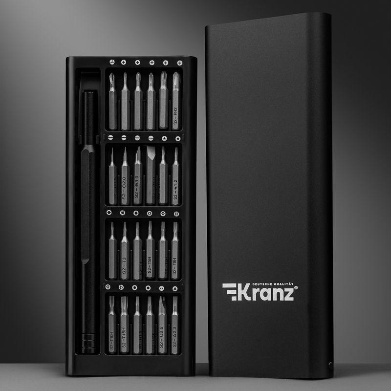 Набор отверток для точных работ RA-03 25 предметов Kranz KR-12-4753