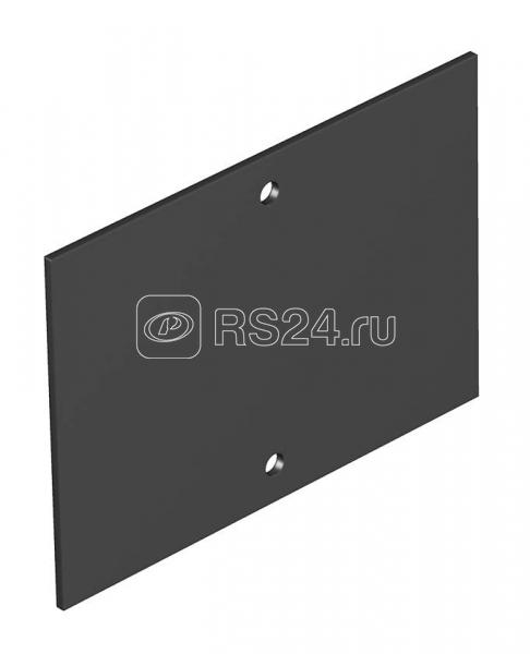 Крышка глухая для напол. бокса Telitank 110х77мм ПВХ T4B P0S2 9011 черн. OBO 7408228